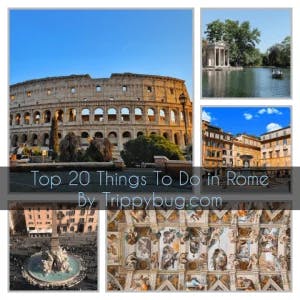 TOP 20 THINGS TO DO IN ROME