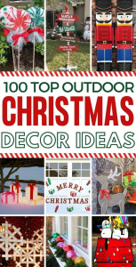 The Best DIY Outdoor Christmas Decorations